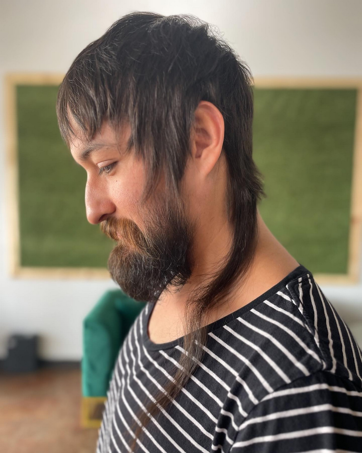 Long Fringes Rat Tail Cuts