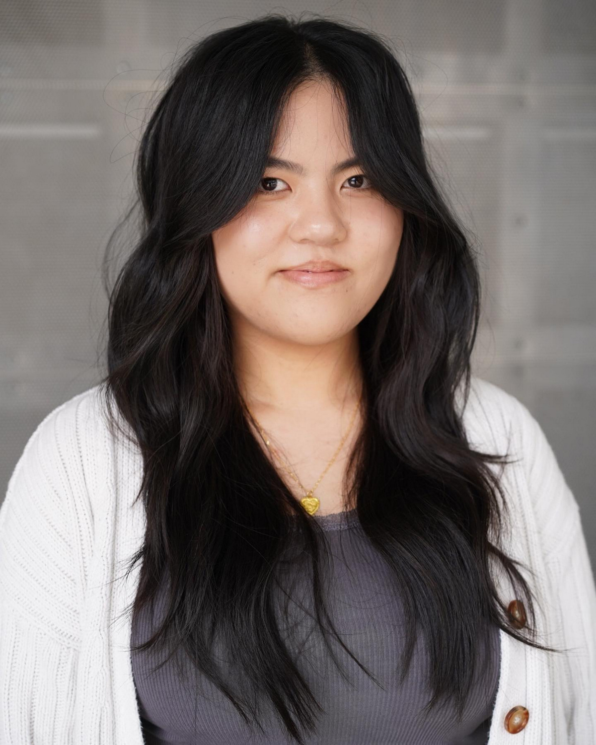 Long Layered On Black Hair