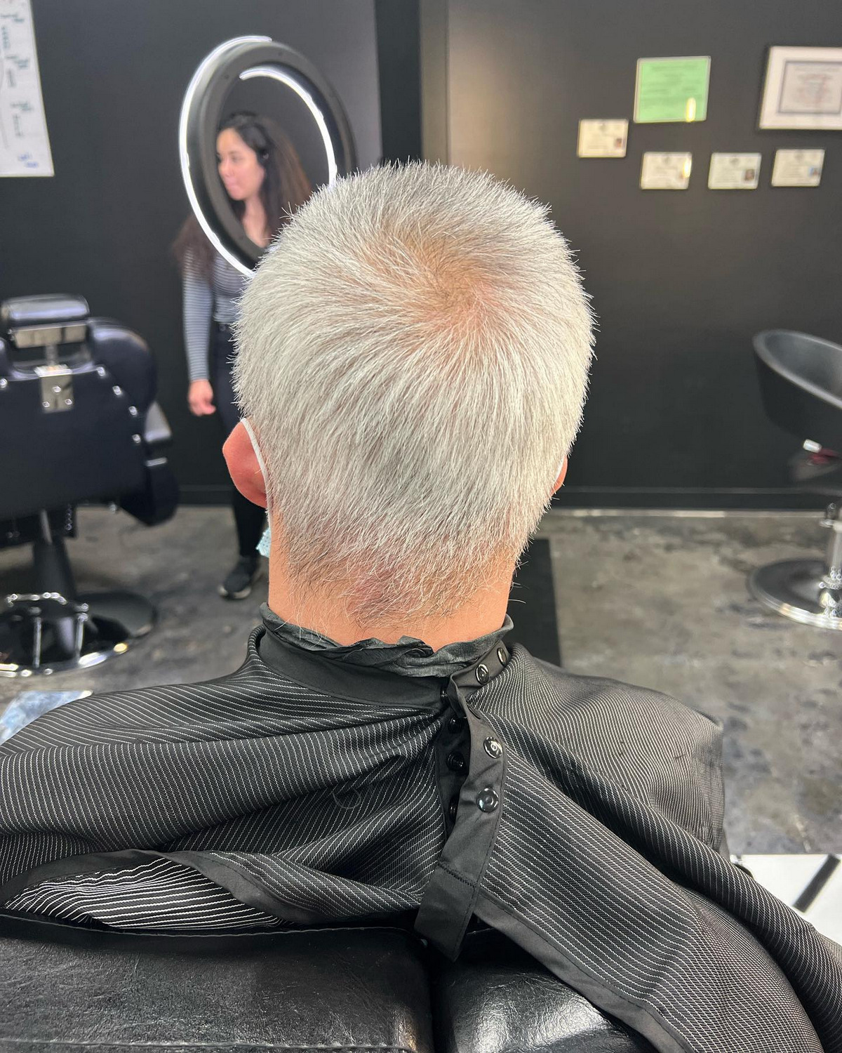 Military Balding Crown Hairstyle