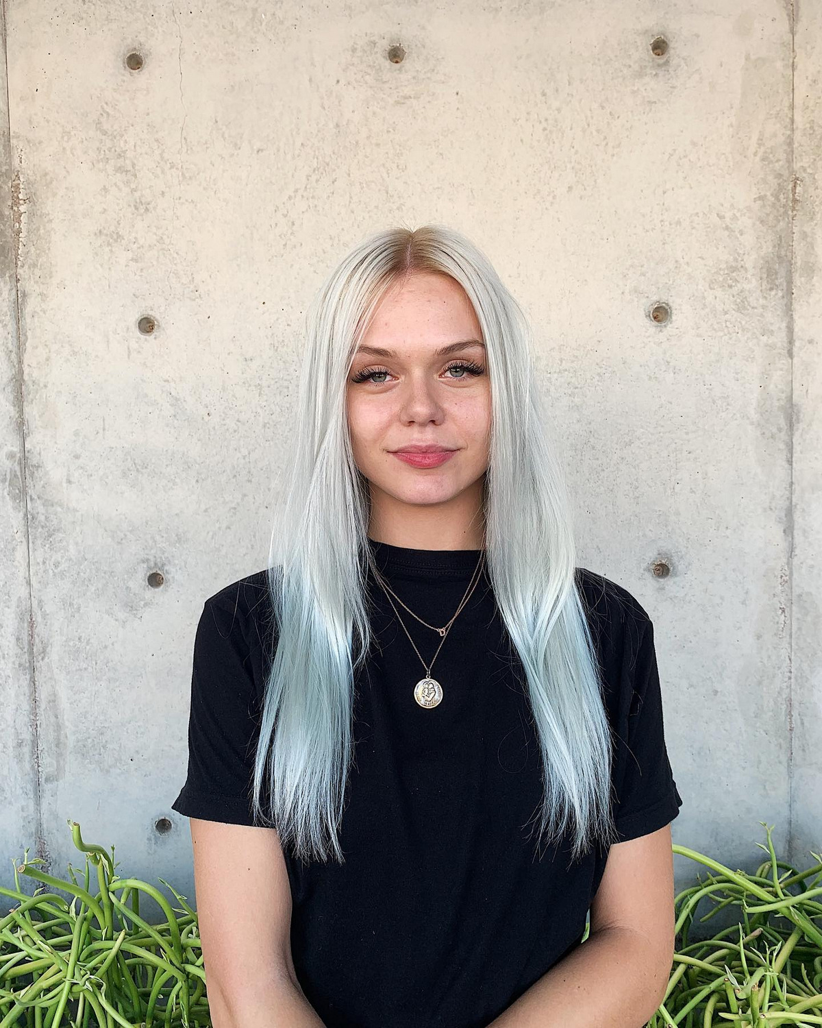 Platinum Queen With A Soft Shadow Root