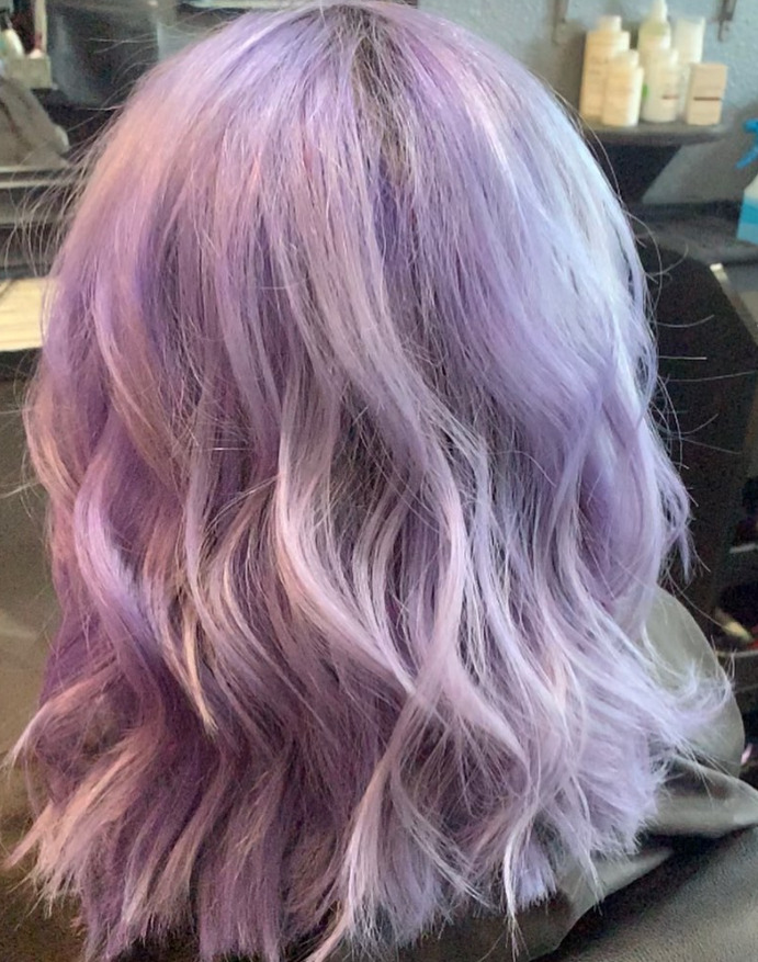 What Does Purple Hair Look Like When It Fades? Hood MWR