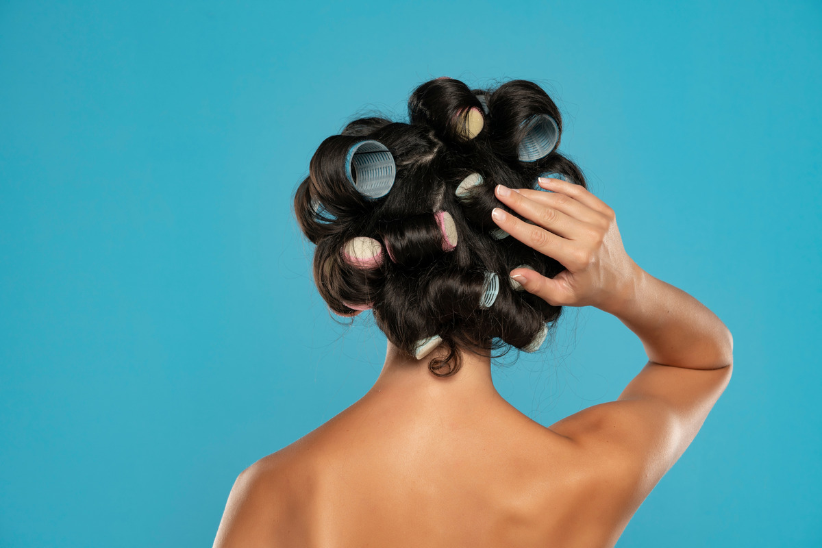 Rollers hair