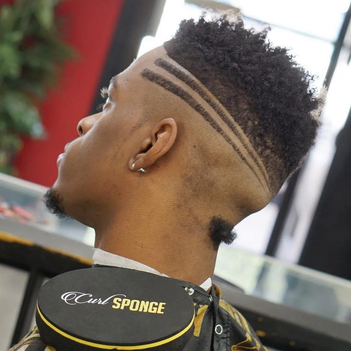 Shaved Undercut With Spot Rat Tail