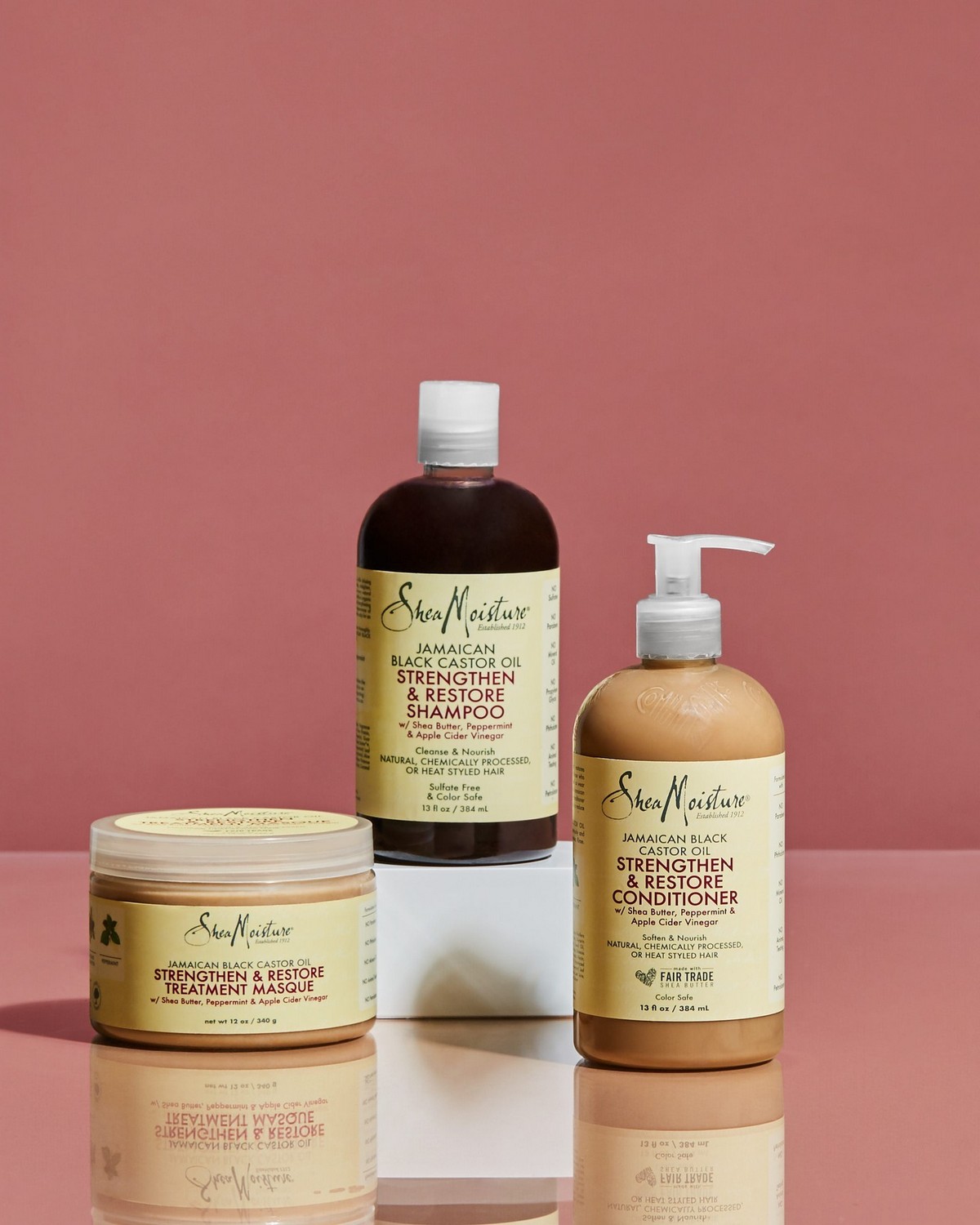 Jamaican Black Castor Oil Strengthen & Restore Collection