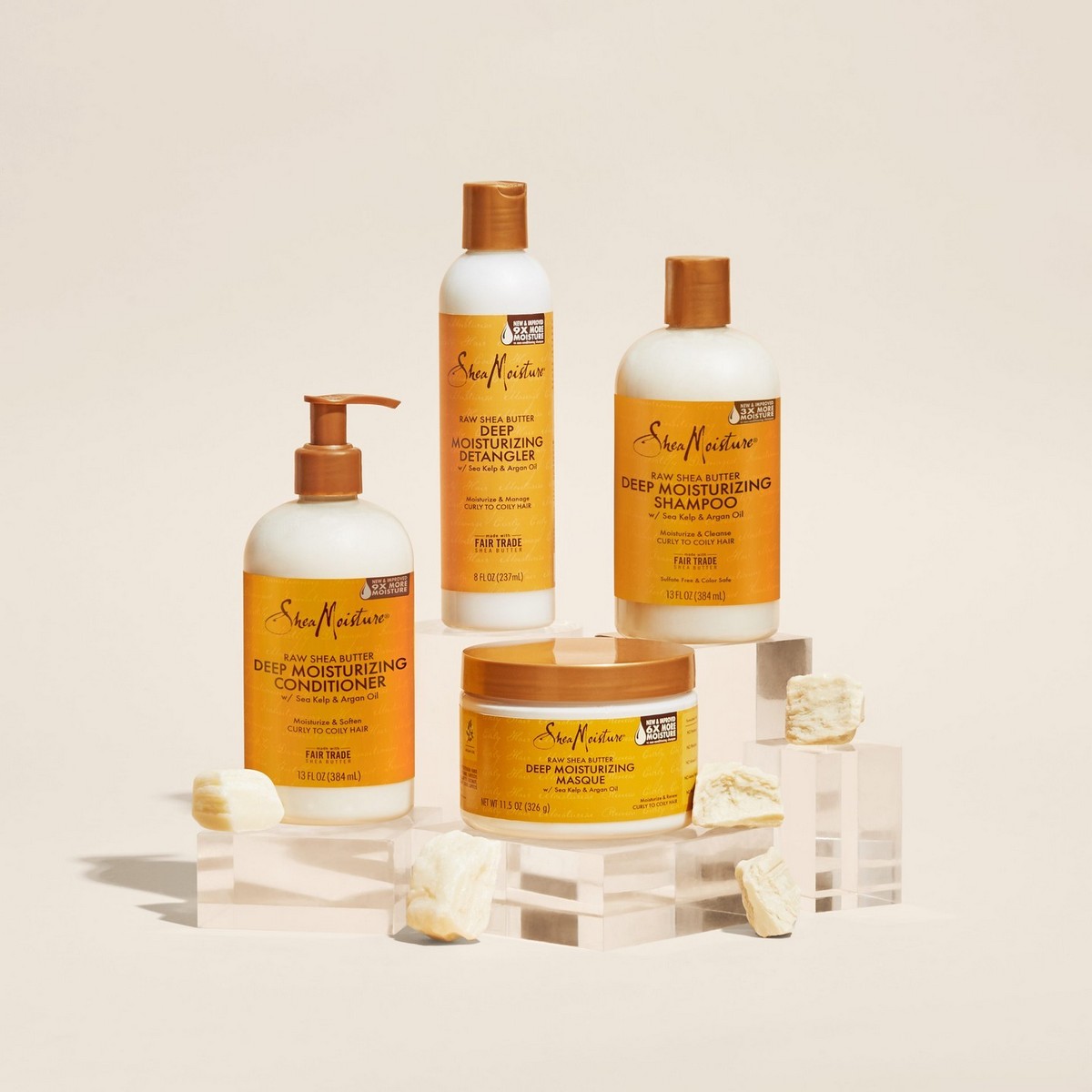 Raw Shea Butter Deep Moisturizing Collection