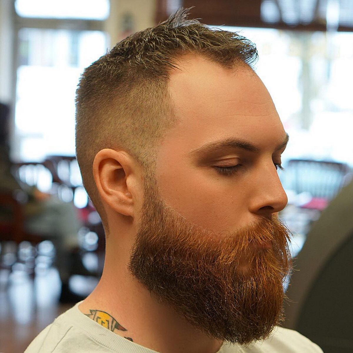 Short Cut With Longer Beard 