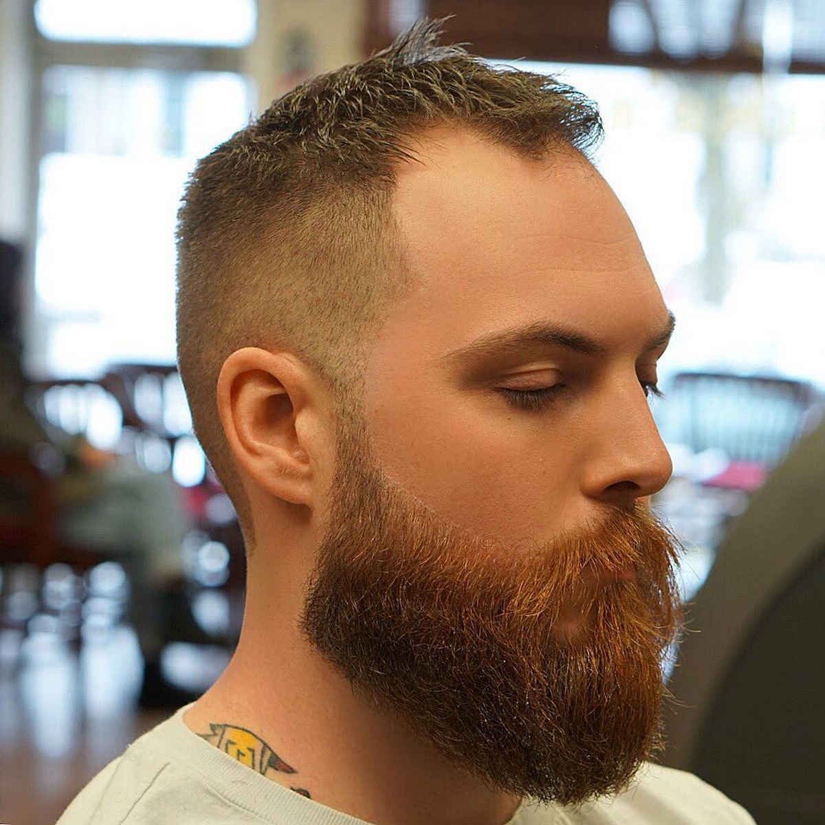 Short Cut With Longer Beard