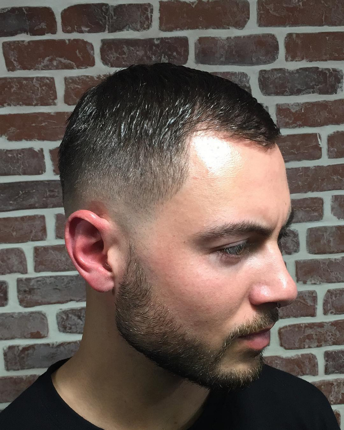 Short Cut With Low Skin Fade 