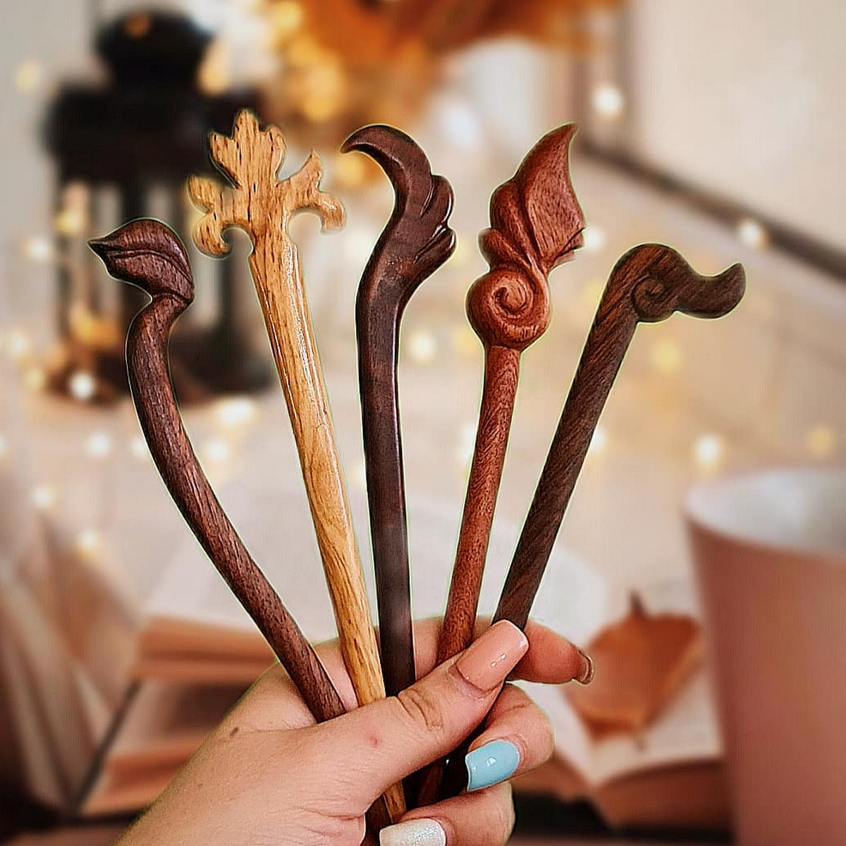 Single-Pointed Hair Sticks