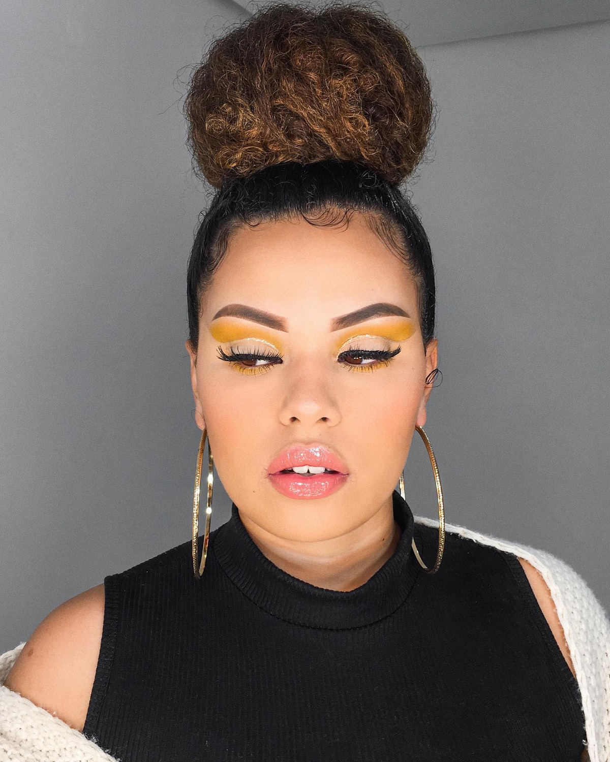 Sleek High Bun
