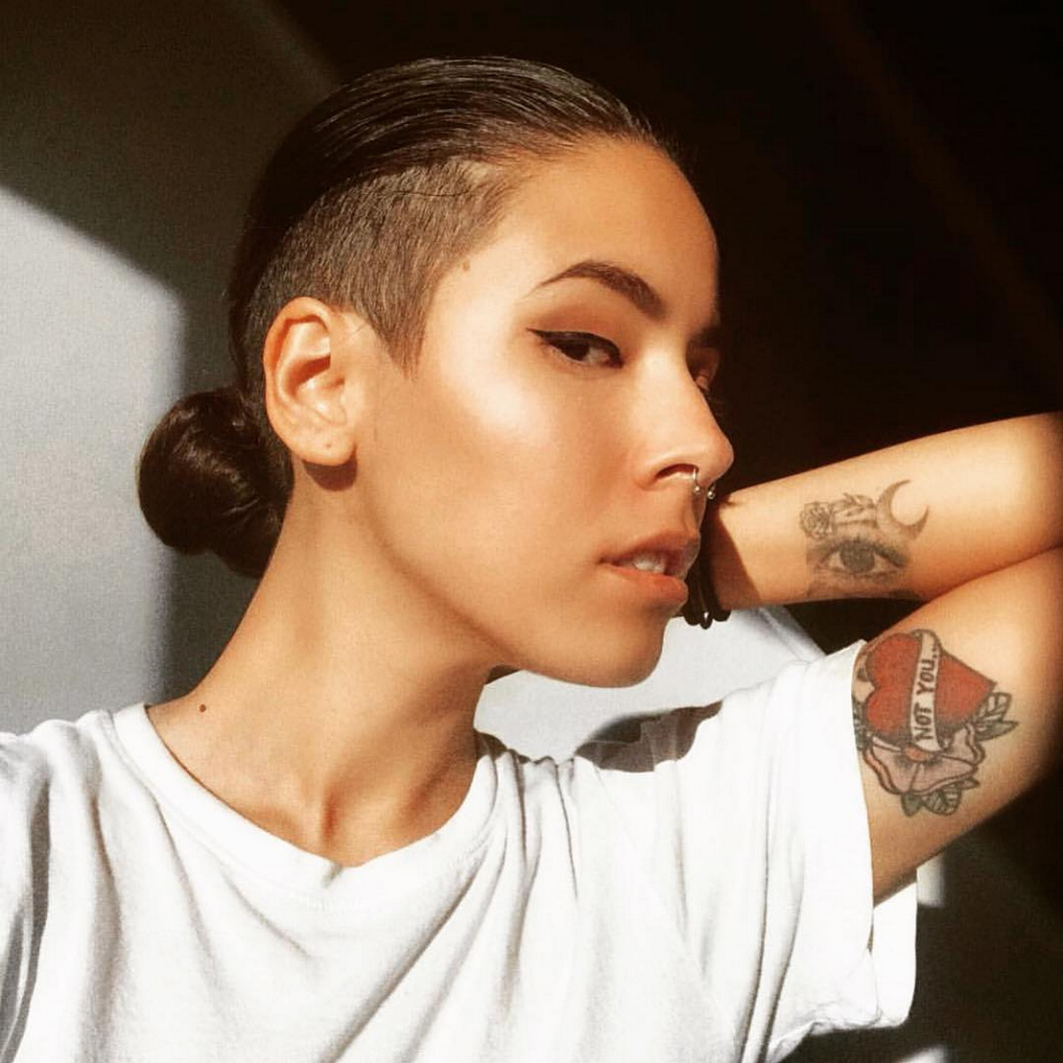 Sleek Low Bun