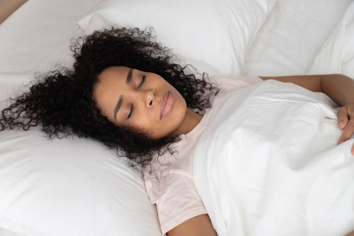 Sleep with loose hair