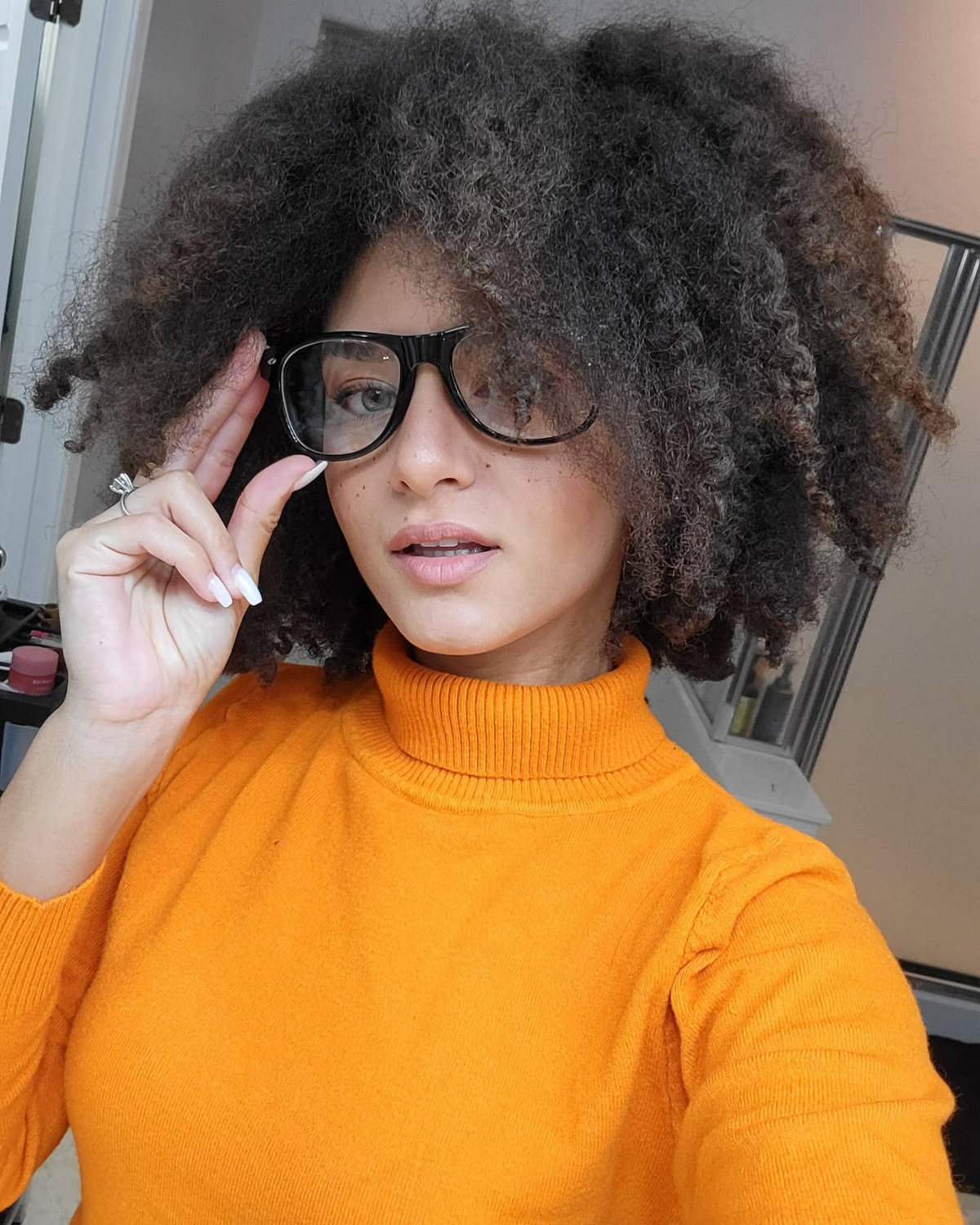 Type 4B Hair