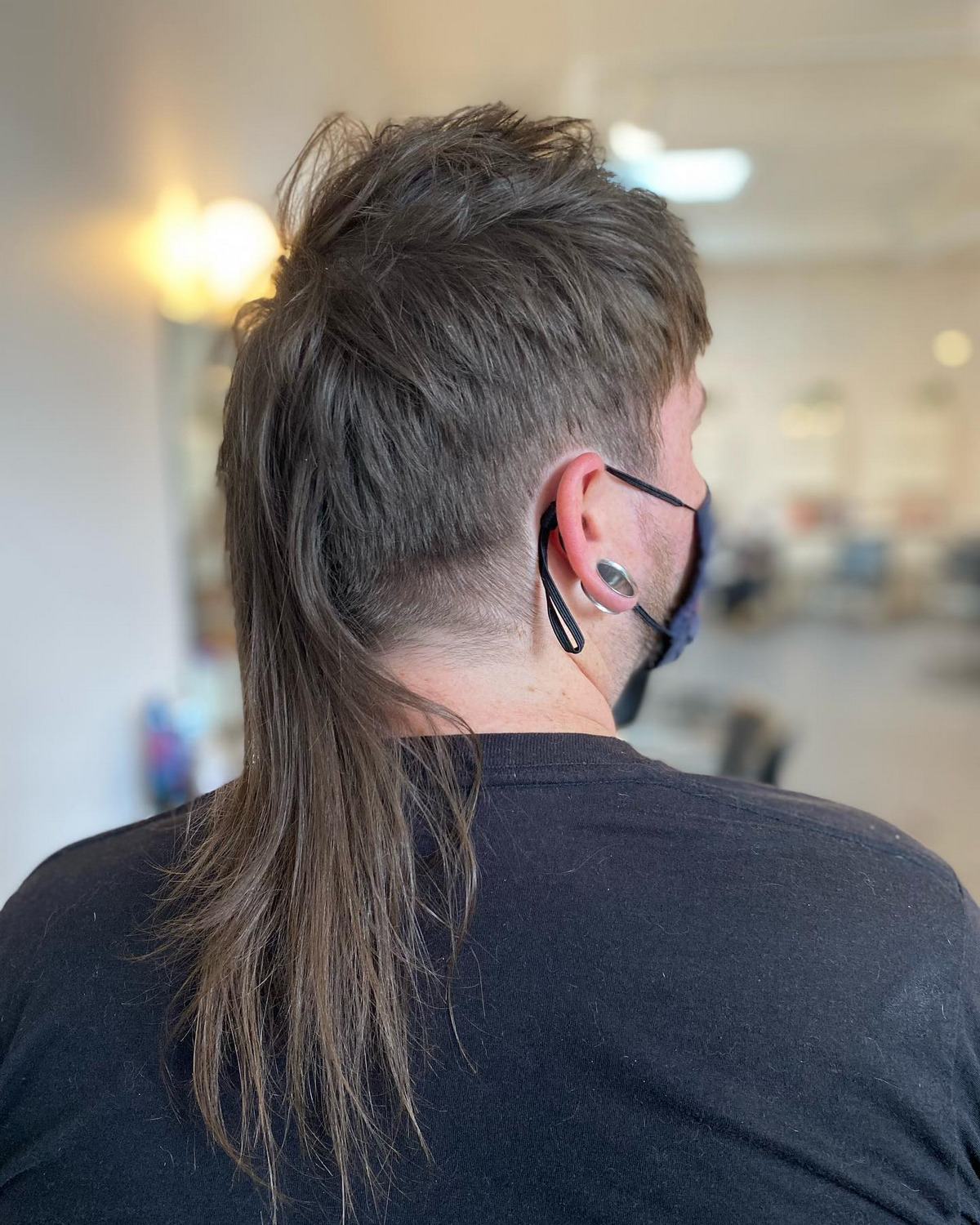 Warrior Mullet With Long Length Tail