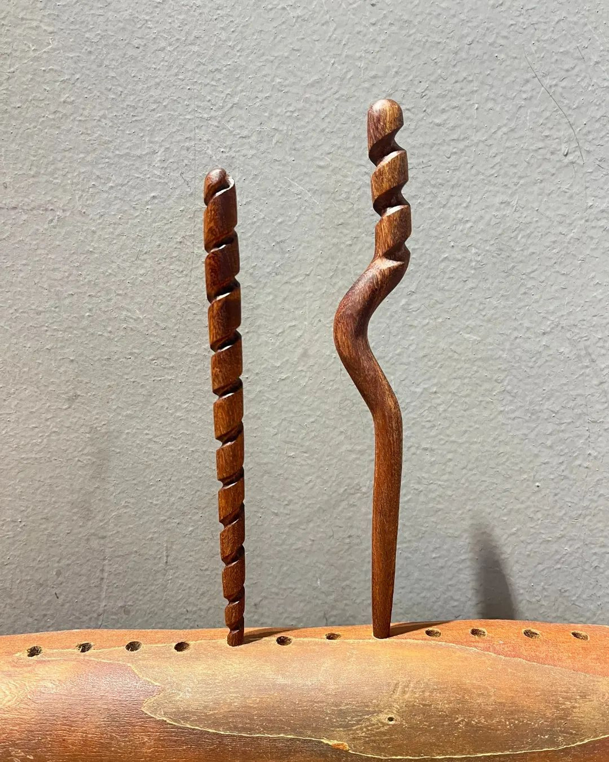 Wooden Hair Sticks