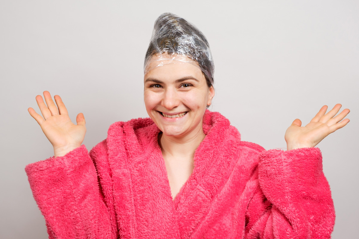 Wrap hair