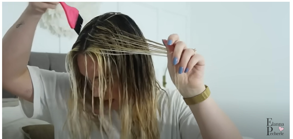 Root melt your hair at home