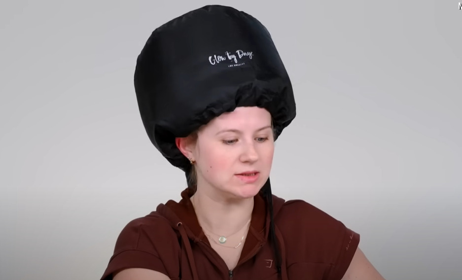 Use a hooded drier