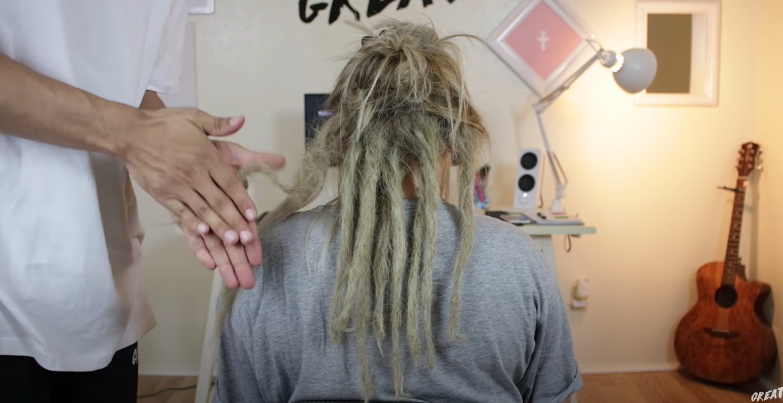 Optional Backcombing (if needed)
