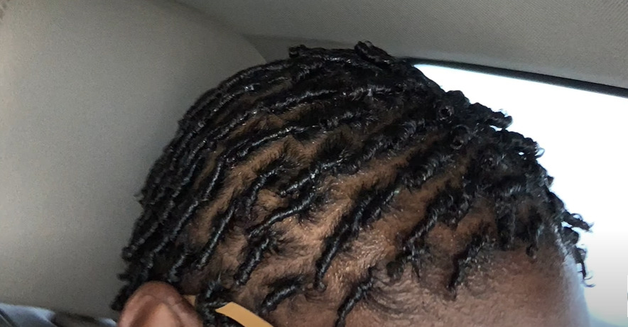 Budding stage of the dreadlocks